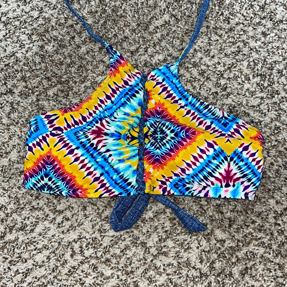 Reversible High Neck Bikini top